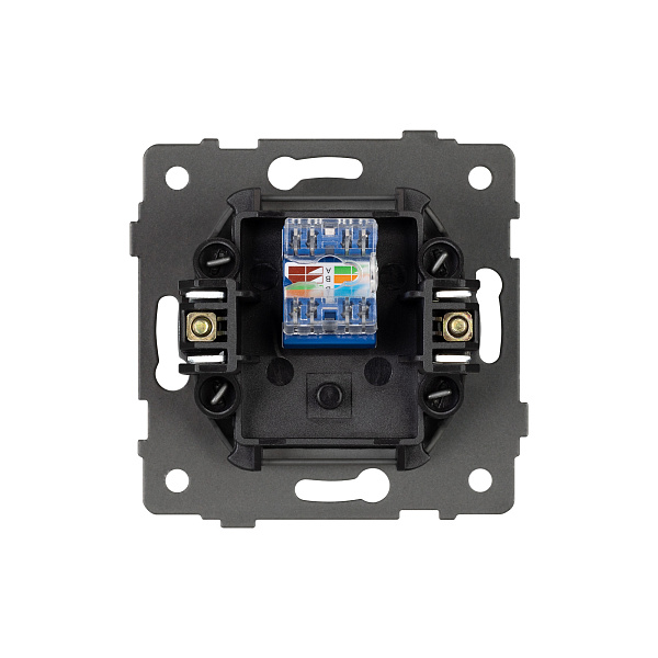 Механизм компьютерной розетки SCT-MPC1-PL-GD-V (RJ-45, CAT6) (Arlight, -) Lednikoff