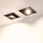 Светильник CL-SIMPLE-S80x80-9W Warm3000 (BK, 45 deg) (Arlight, IP20 Металл, 3 года) Lednikoff