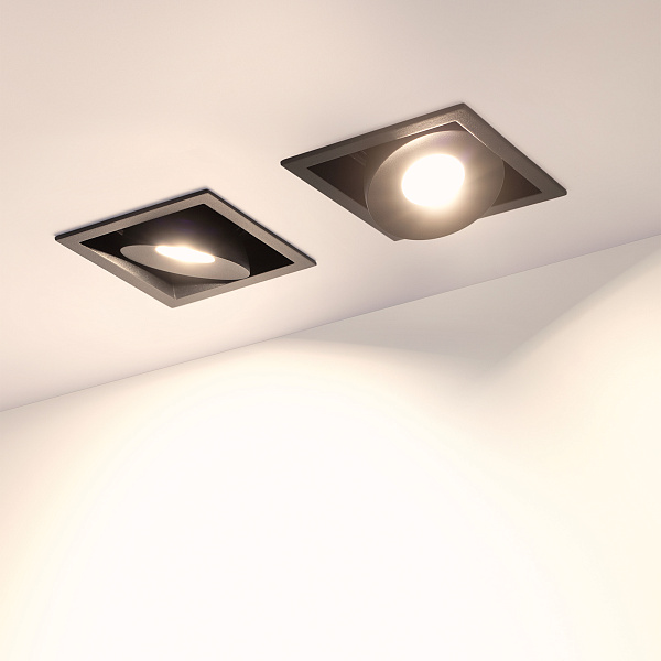 Светильник CL-SIMPLE-S80x80-9W Warm3000 (BK, 45 deg) (Arlight, IP20 Металл, 3 года) Lednikoff