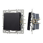 Механизм выключателя одноклавишный проходной SWT-MKP1-PL-BK (250V, 16A) (Arlight, -) Lednikoff