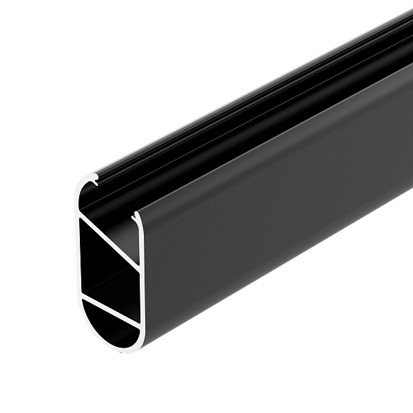Профиль WARDROBE-1530-2000 ANOD BLACK (Arlight, Алюминий) Lednikoff