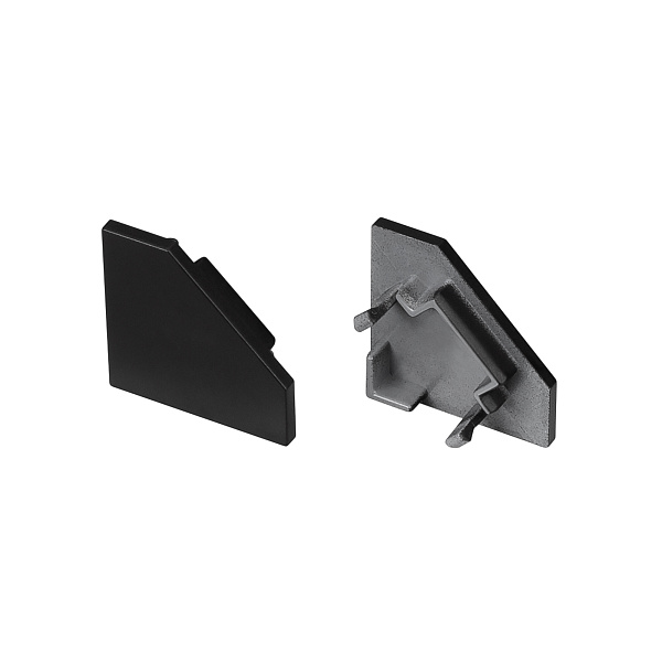 Заглушка SL-KANT-H18 FLAT BLACK глухая (Arlight, Пластик) Lednikoff