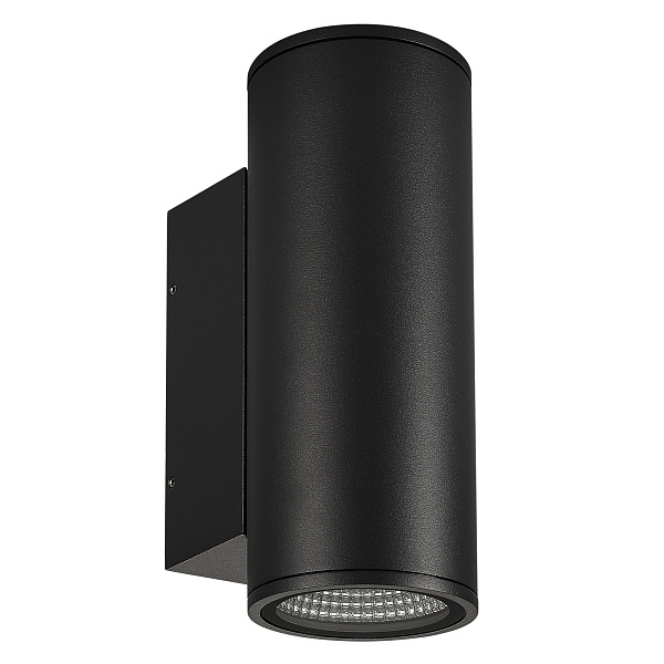 Светильник LGD-FORMA-WALL-TWIN-R90-2x12W Day4000 (BK, 44 deg, 230V) (Arlight, IP54 Металл, 3 года) Lednikoff