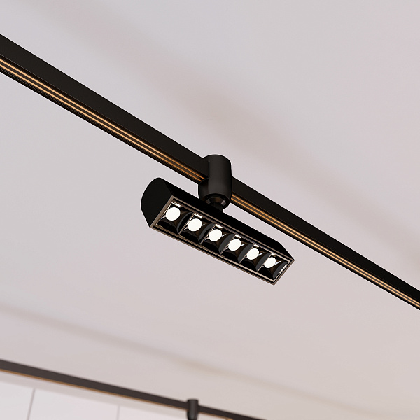 Светильник ART-APRIORI-LASER-TURN-L165-8W Warm3000 (BK, 48 deg, 48V) (Arlight, IP20 Металл, 3 года)