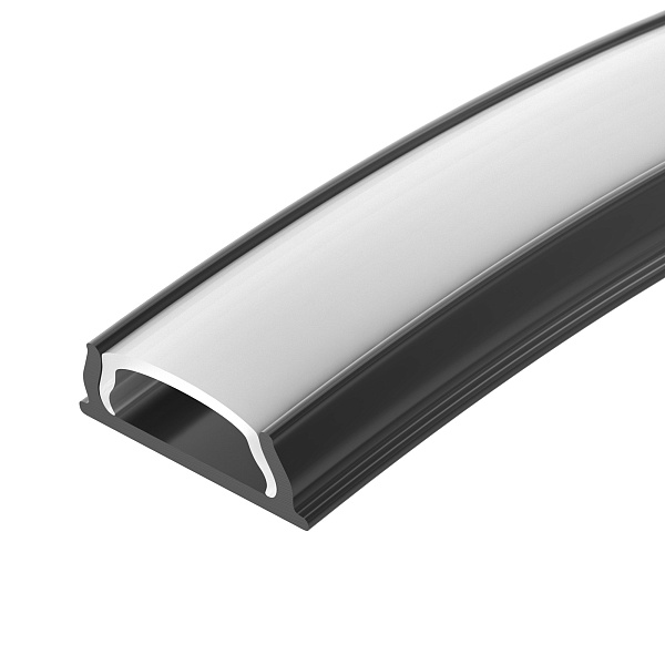 Профиль ARH-BENT-W11-2000 ANOD BLACK (Arlight, Алюминий) Lednikoff