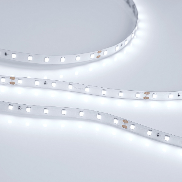 Светодиодная лента RT 2-5000-50m 24V White6000 (2835, 80 LED/m, LUX) (Arlight, 6 Вт/м, IP20) Lednikoff