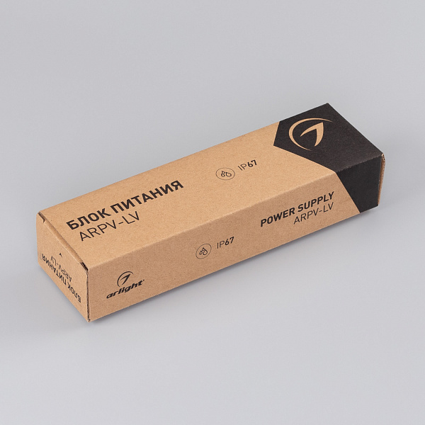 Блок питания ARPV-LV12060 (12V, 5.0A, 60W) (Arlight, IP67 Пластик, 2 года) Lednikoff