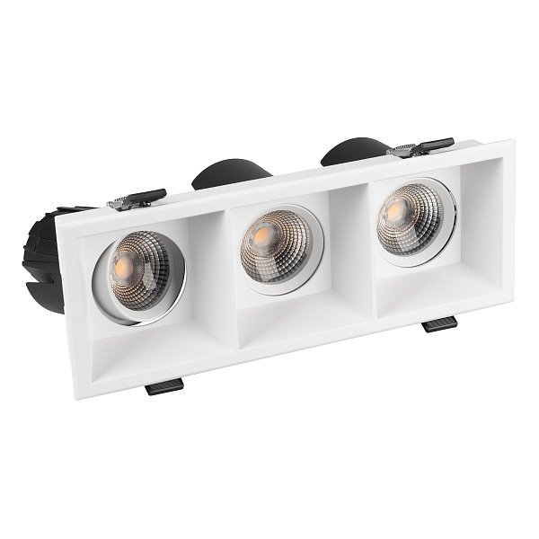 Светильник MS-FLOW-BUILT-S230x85-3x6W Day4000 (WH, 38 deg, 230V) (Arlight, IP20 Металл, 5 лет) Lednikoff