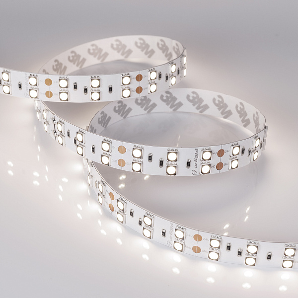 Светодиодная лента RT 2-5000 24V Day5000 2x2 (5060, 600 LED, CRI98) (Arlight, 28.8 Вт/м, IP20) Lednikoff
