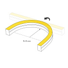 Светодиодная лента герметичная MOONLIGHT-SIDE-B84-12x24mm 24V RGB (12 W/m, IP68, 5m, wire x2) (Arlight, Вывод прямой, 3 года)