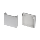 Заглушка LINE-3535-BENT-SIDE глухая (Arlight, Пластик) Lednikoff