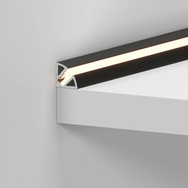 Профиль SL-KANT-H11-2000 ANOD BLACK (Arlight, Алюминий) Lednikoff