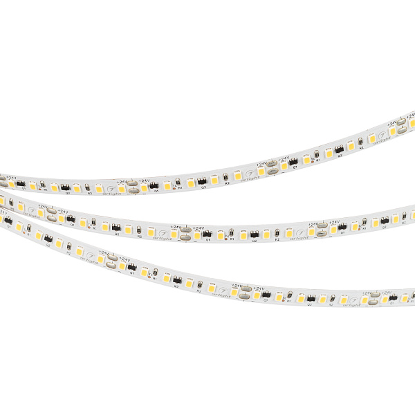 Светодиодная лента IC-A120-8mm 24V Warm2700 (9.6 W/m, IP20, 2835, 10m) (Arlight, стабилизированная) Lednikoff