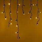 Светодиодная гирлянда ARD-EDGE-CLASSIC-2400x600-BLACK-88LED-PULSE Warm (230V, 6W) (Ardecoled, IP65) Lednikoff