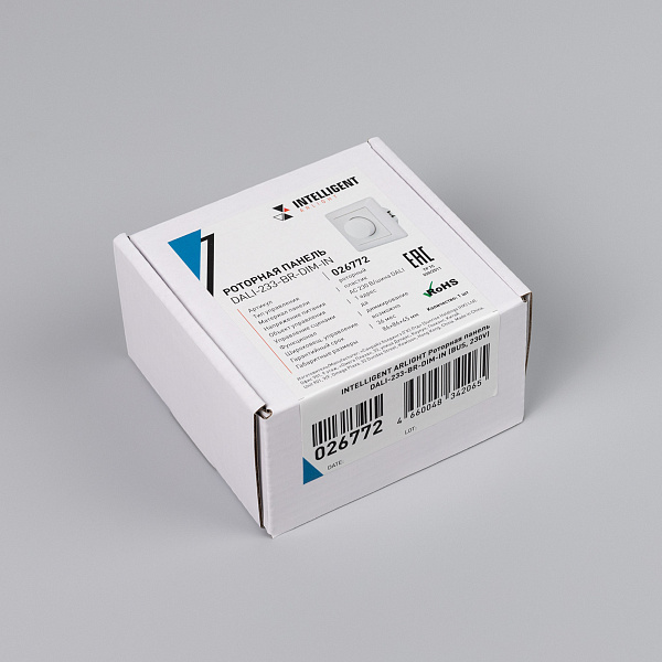 INTELLIGENT ARLIGHT Роторная панель DALI-233-BR-DIM-IN (BUS, 230V) (IARL, -) Lednikoff