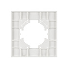 Рамка пластиковая FRM-PERIO-PL-1-BK (Arlight, -) Lednikoff