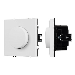 ARL NOBE Светорегулятор задний фронт TRIAC белый кварц софт-тач SWT-DLR-SFPL-WH (250V, 300W) (Arlight, Белый кварц)