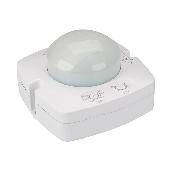 Датчик NAVE-PIR-UP-S102x102-500W-WH (230V, 2.17A, MULTI) (Arlight, IP20 Пластик, 5 лет) Lednikoff