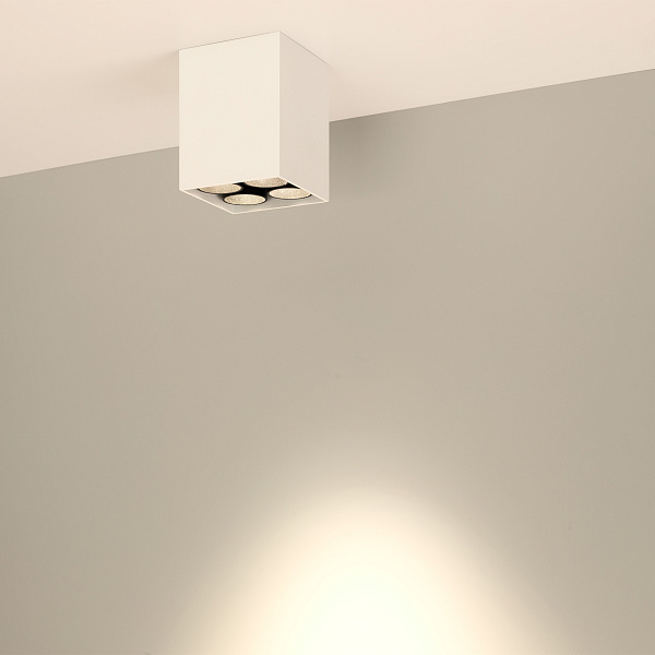 Светильник SP-ORIENT-SURFACE-TC-S65x65-10W Warm3000 (WH, 30 deg, 230V) (Arlight, IP20 Металл, 5 лет) Lednikoff