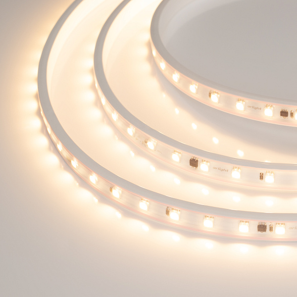 Светодиодная лента герметичная ARL-PV-B54-15.5mm 230V Warm2700 (8 W/m, IP65, 5060, 50m) (Arlight, -) Lednikoff