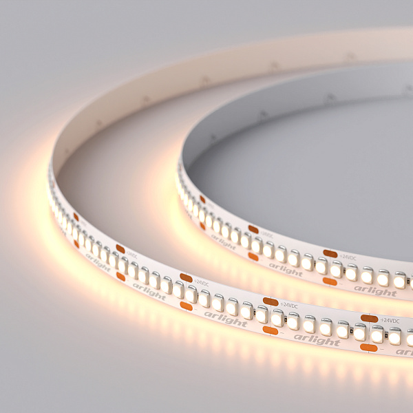 Светодиодная лента RT 6-3528-240 24V Warm2700 4х (1200 LED) (Arlight, 19.2 Вт/м, IP20) Lednikoff