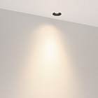 Светильник безрамочный DL-INTRAL-R39-6W Day4000 (Графит RAL7024, 50 deg, 230V) (Arlight, IP20 Металл, 5 лет) Lednikoff