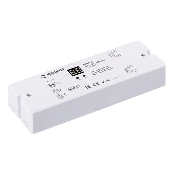 INTELLIGENT ARLIGHT Релейный модуль DALI-701-SW-SUF (BUS, 5A) (IARL, -) Lednikoff