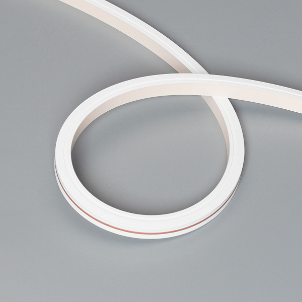 Светодиодная лента герметичная MOONLIGHT-TOP-X320-13x12mm 24V Day4000 (5 W/m, IP67, sauna, 15m, wire x2) (Arlight, Вывод вниз, 3 года)