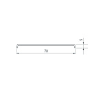 Экран прозрачный для ALU-POWER-W80N-2000 ANOD (Arlight, Пластик) Lednikoff