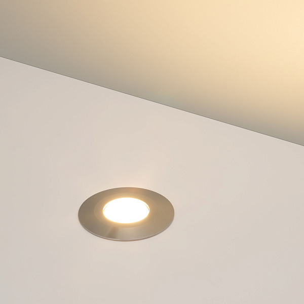 Накладка ART-DECK-CAP-FLAT-R50 (SL, STEEL) (Arlight, Металл) Lednikoff