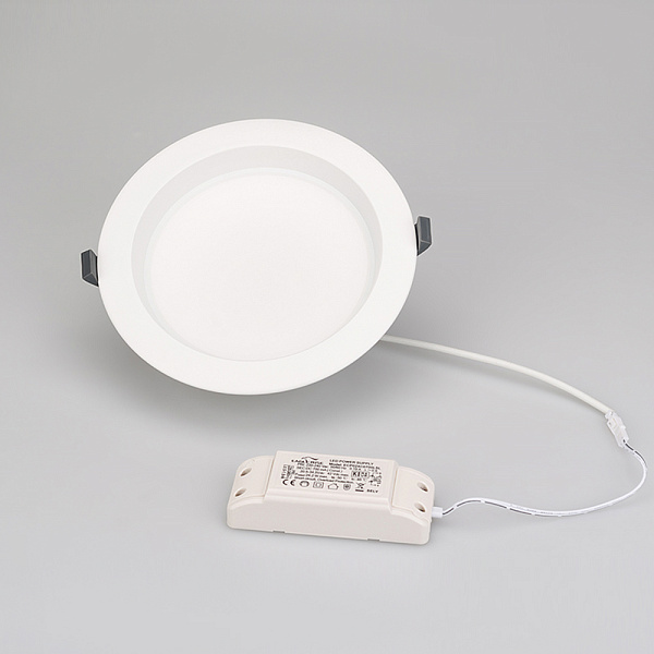 Светильник IM-CYCLONE-R200-20W Warm3000 (WH, 90 deg) (Arlight, IP40 Металл, 3 года) Lednikoff