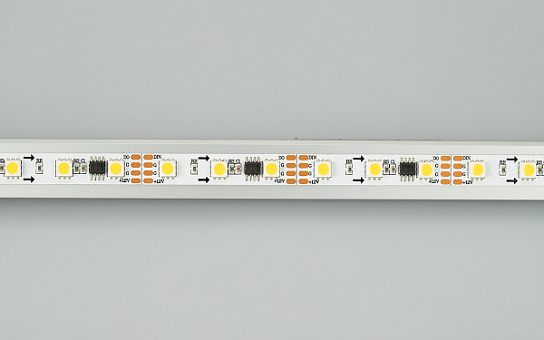 Светодиодная лента SPI-5000-5060-60 12V Cx3 Warm3000-Auto (10mm, 13.2W, IP20) (Arlight, Открытый, IP20) Lednikoff