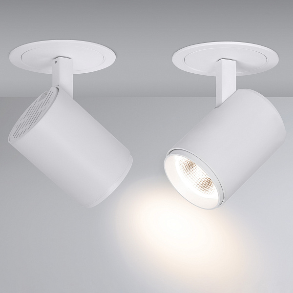Светильник LGD-LUMOS-R62-9W White6000 (WH, 25 deg) (Arlight, IP20 Металл, 3 года) Lednikoff