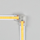 Коннектор угловой COB-MONO-8mm-2pin-STS (Arlight, Лента-Лента) Lednikoff