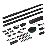 Карниз для штор с электроприводом CNK-M1-TY-RF-3M-BK (Arlight, IP20 Металл, 5 лет)