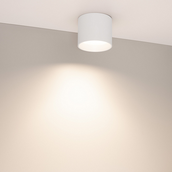 Светильник SP-BISCOTTO-R90-8W Warm3300-MIX (WH, 80 deg, 230V) (Arlight, IP54 Металл, 5 лет) Lednikoff