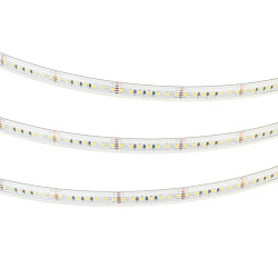 Светодиодная лента герметичная RTW-PS-A140-12mm 24V Warm2700 (4-18 W/m, IP67, 5m) (Arlight, CRI>90)