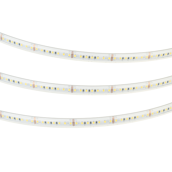Светодиодная лента герметичная RTW-PS-A140-12mm 24V Warm2700 (4-18 W/m, IP67, 5m) (Arlight, CRI>90) Lednikoff