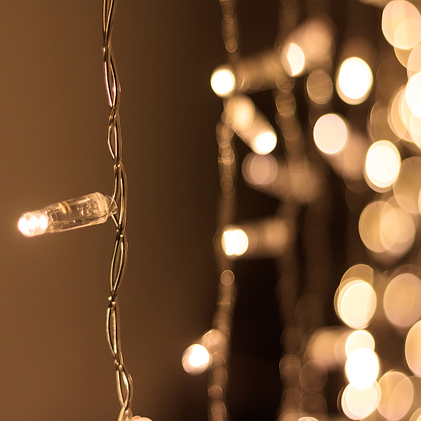 Светодиодная гирлянда ARD-CURTAIN-CLASSIC-2000x3000-CLEAR-760LED Warm (230V, 60W) (Ardecoled, IP65) Lednikoff