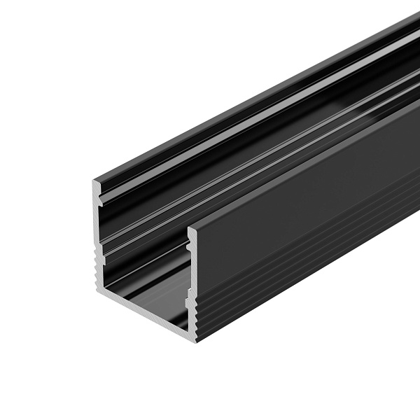 Профиль SL-MINI-15-2000 BLACK (Arlight, Алюминий) Lednikoff