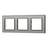 Рамка стеклянная FRM-GLARE-GS-3-GR (Arlight, -)