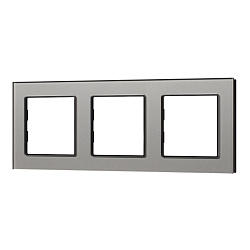 Рамка стеклянная FRM-GLARE-GS-3-GR (Arlight, -)