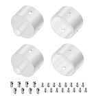 Заглушка WPH-FLEX-D22-360deg WHITE ALU с отверстием (Arlight, Металл) Lednikoff