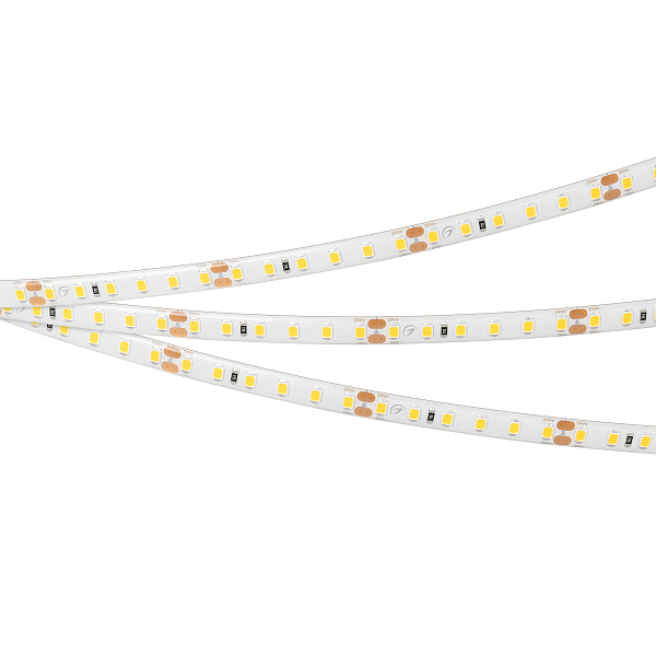 Светодиодная лента герметичная RTW-SE-A120-8mm 24V Warm3000 (9.6 W/m, IP65, 2835, 5m) (Arlight, -) Lednikoff