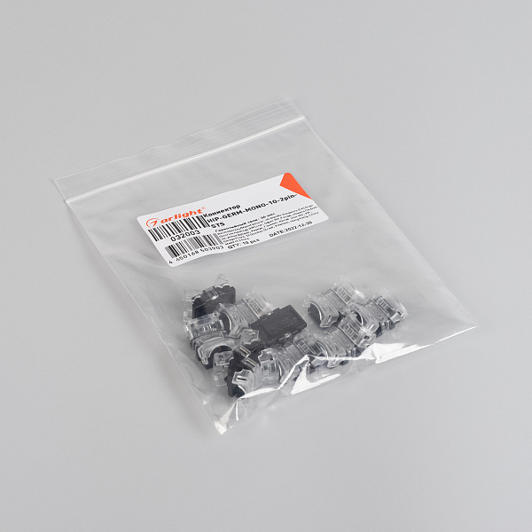 Коннектор HIP-GERM-MONO-10-2pin-STS (Arlight, IP55) Lednikoff