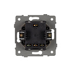Механизм выключателя трехклавишный непроходной SWT-MK03-PL-BK-V (250V, 10A) (Arlight, -) Lednikoff