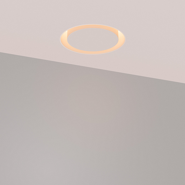 Светильник SP-ARCLOOP-TRIMLESS-D180-20W Day4000-Warm3000 (WH, 120 deg, 230V) (Arlight, Алюминий)