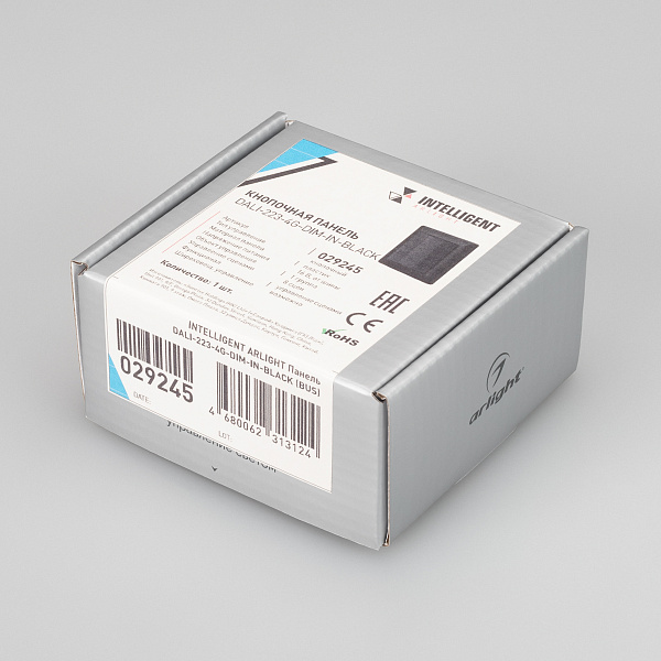 INTELLIGENT ARLIGHT Панель DALI-223-4G-DIM-IN-BLACK (BUS) (IARL, -) Lednikoff