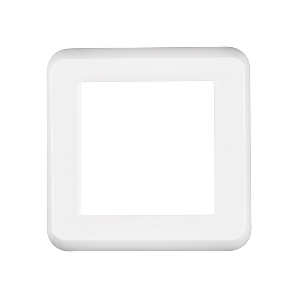 Рамка пластиковая FRM-VERSA-PL-1-WH (Arlight, -) Lednikoff