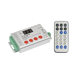 Контроллер HX-802SE-2 (6144 pix, 5-24V, SD-карта, ПДУ) (Arlight, -)